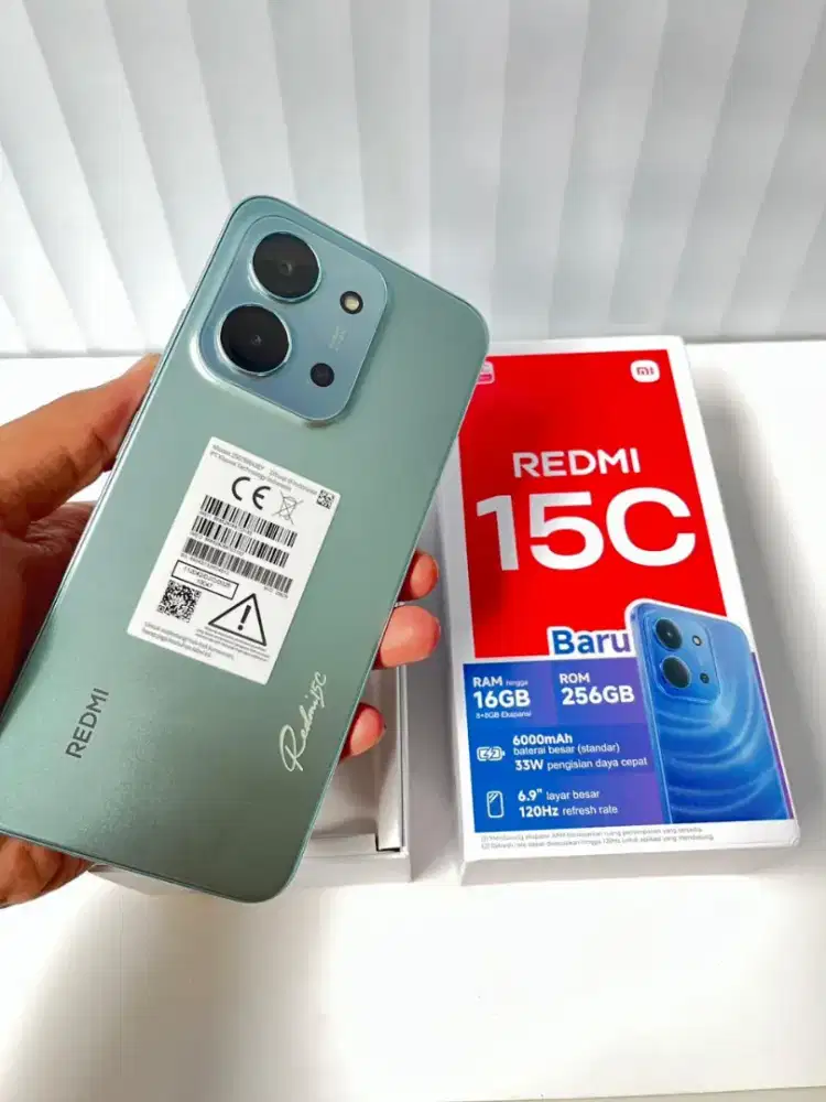 Redmi 15c 8/256 fullset ori