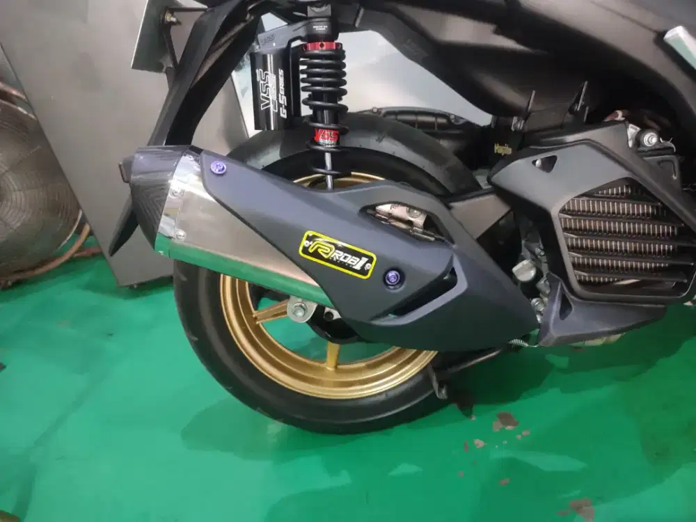 knalpot rob1 oval aerox new/nmax new