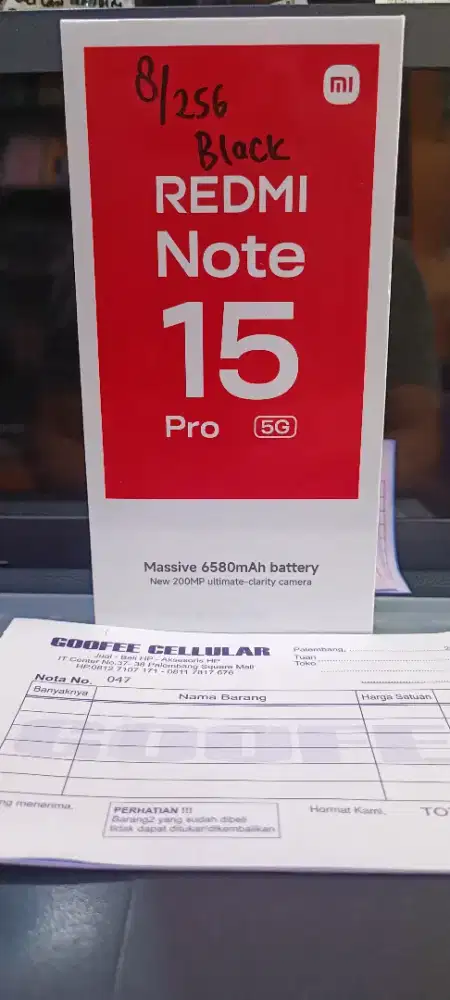 Xiaomi Redminote 15 Pro 5G 8/256 & 12/512 resmi