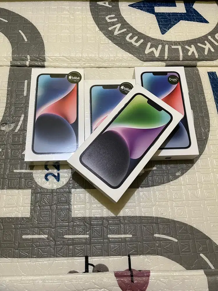 Iphone 14 128gb new segel resmi