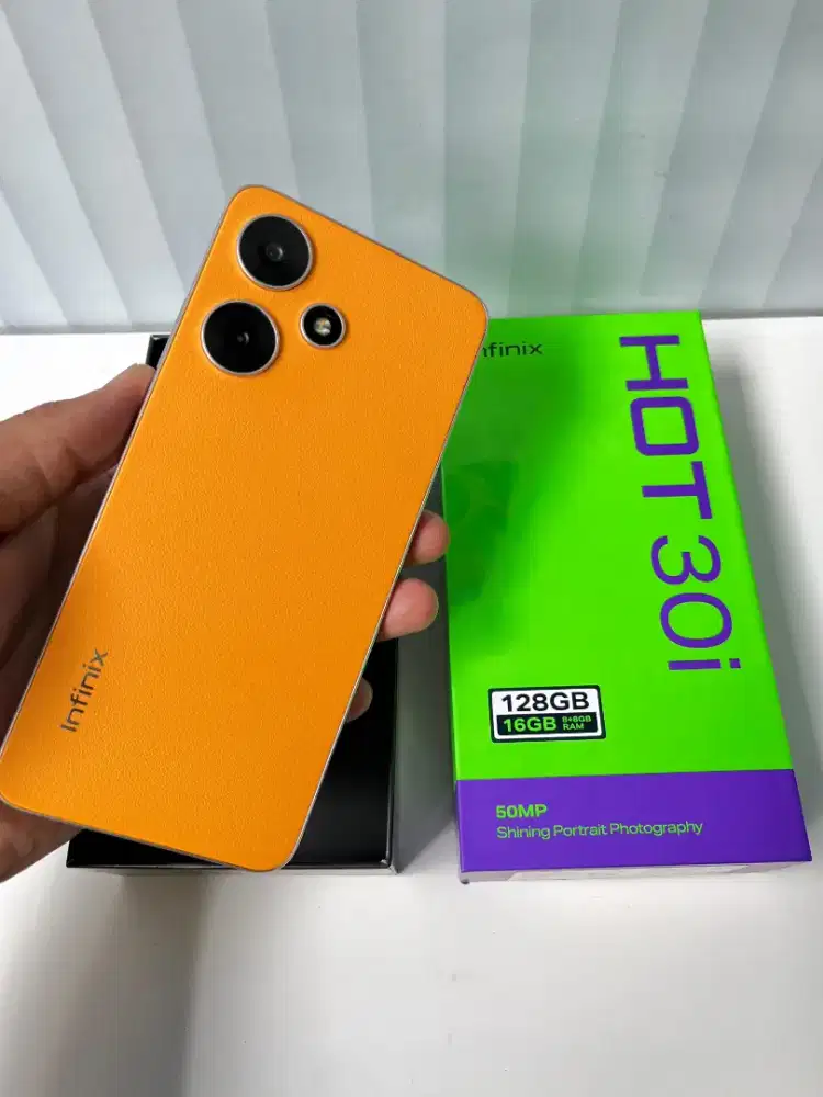 Infinix hot 30i 8/128 fullset ori