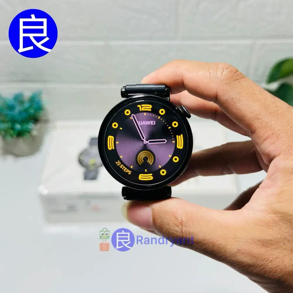 Huawei Watch GT 4 41mm Black Garansi Resmi Indo Fullset Ori Mulus
