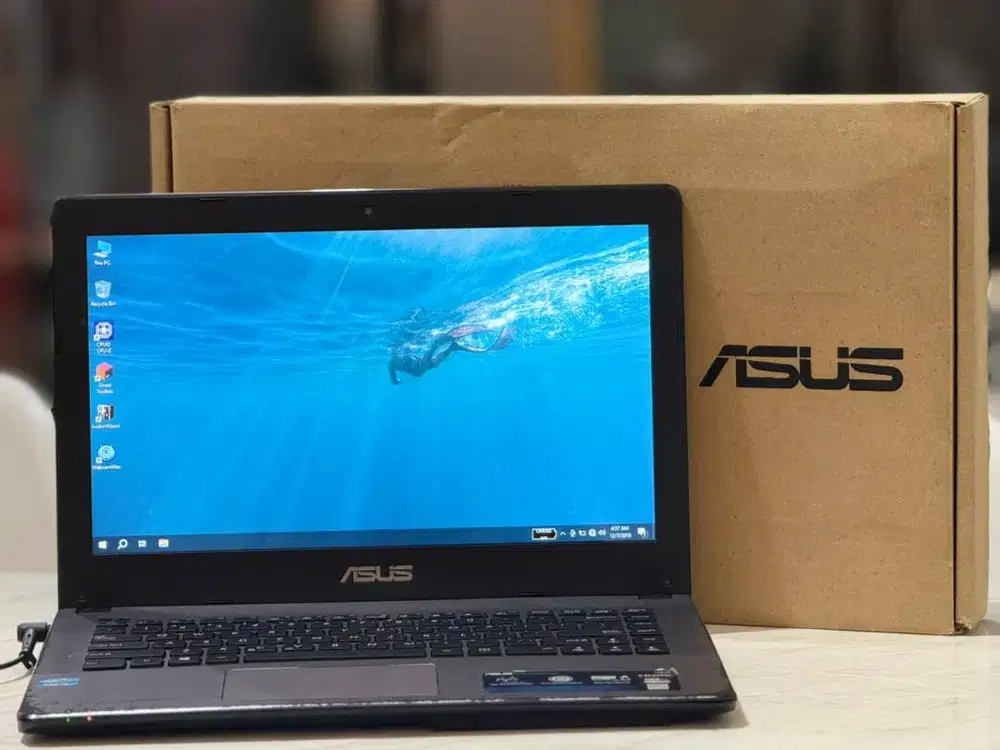 LAPTOP FULLSET Asus X450C Intel Core i3-3217U RAM 4GB HDD 500GB