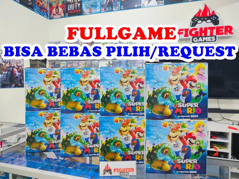 [NEW/BARU] PS2 Hardisk +FULLGAME Bisa bebas pilih game PS 2 Playstatio
