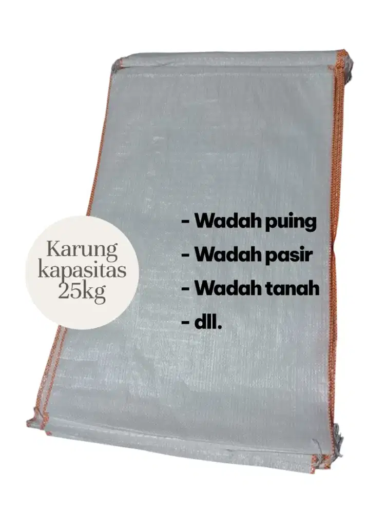 Karung ukuran 25kg baru