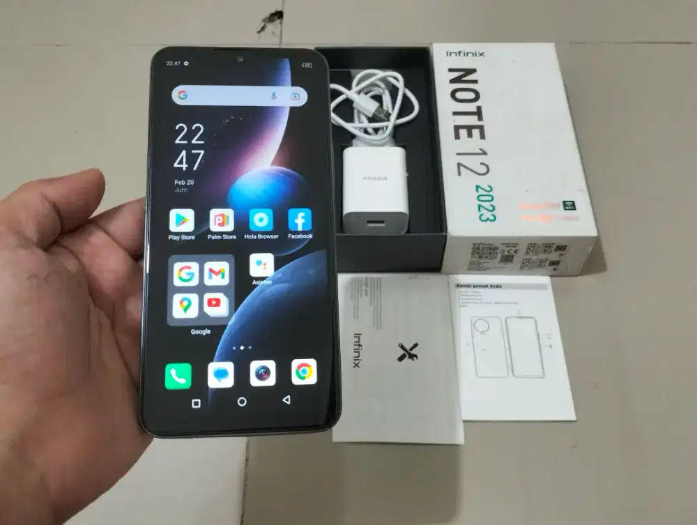 INFINIX NOTE 12 2023 RAM 8GB+5GB/128GB 6.7in 50MP 5000Mah Heli G99 NFC