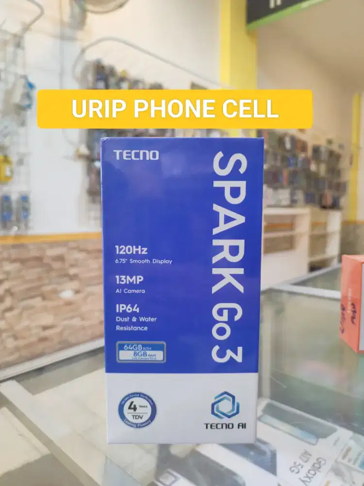 TECNO SPARK GO 3 4/128 PROMO+BONUS CASH