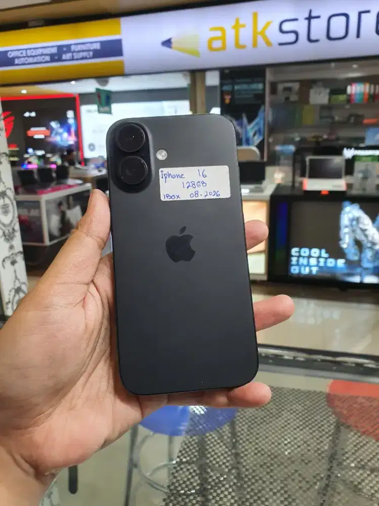 Iphine 16 128 GB Resmi ibox garansi Agustus 2026