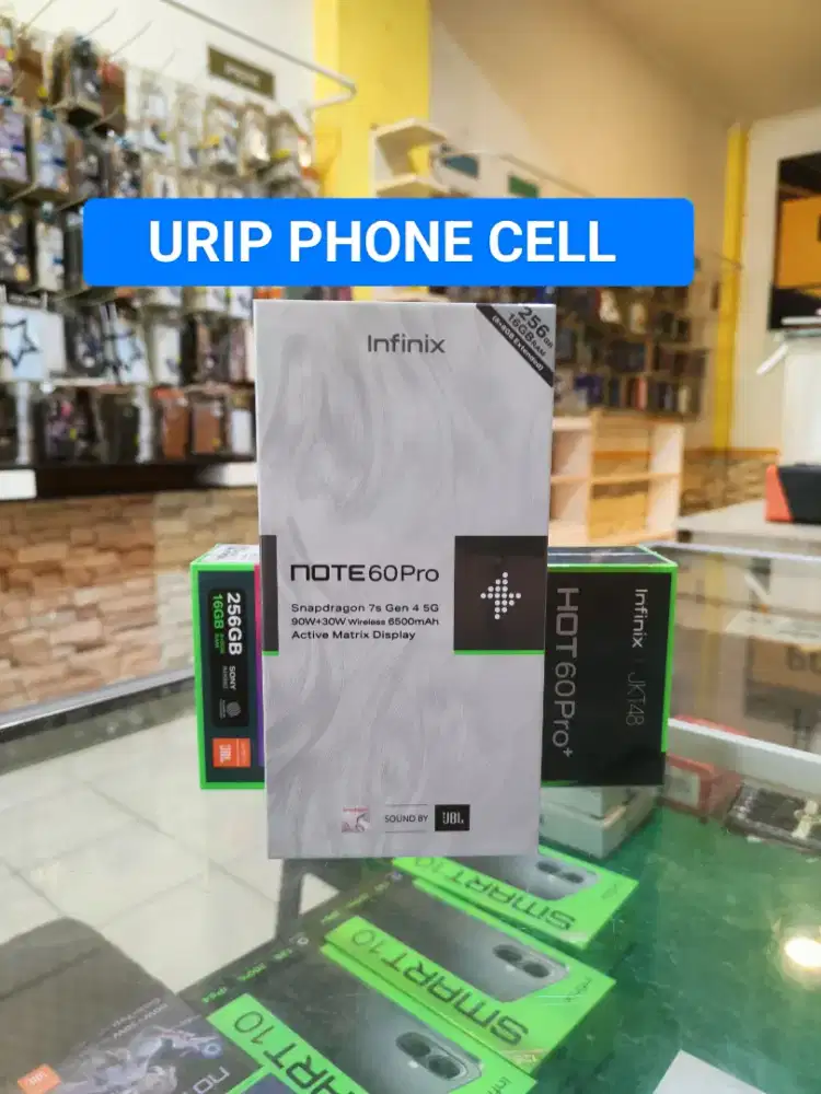 INFINIX NOTE 60 8/256 promo+bonus cash & credit garansi Resmi