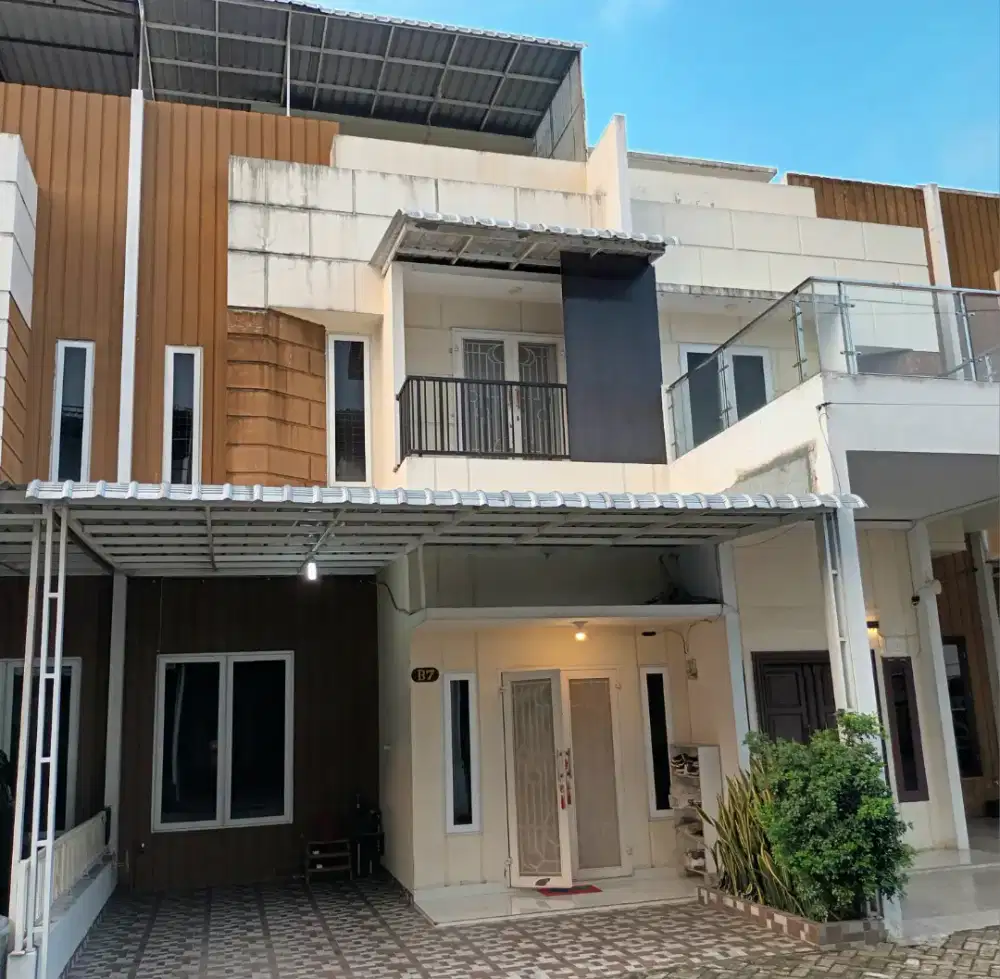 Rumah 2,5 Lantai Imperial Mansion Medan Sunggal – SHM, Cluster, Owner