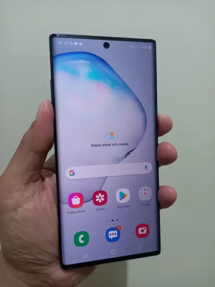Samsung Galaxy Note 10+ Plus Ram 12/256Gb Batangan normal mulus orian