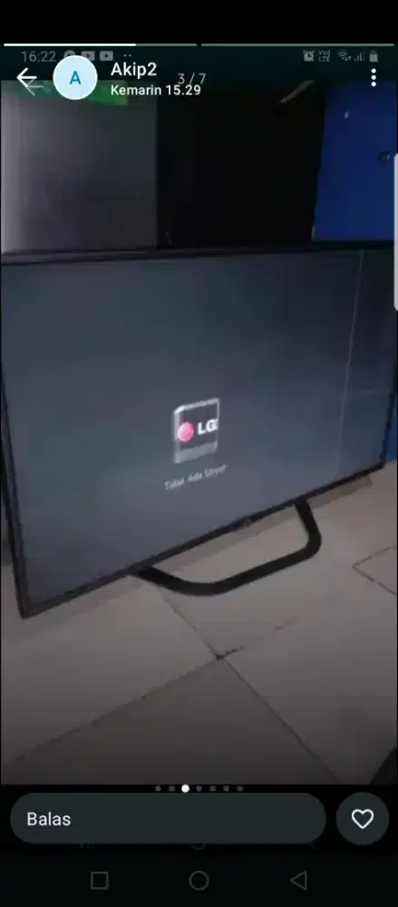 TV LG 55 inc masih bagus orian siap pakai kelengkapan remot lok bungur