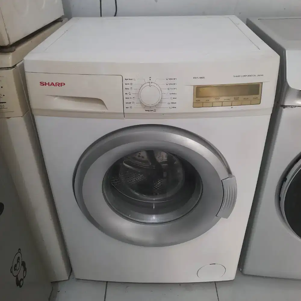 Mesin Cuci Bukaan Depan SHARP 8.5 Kg