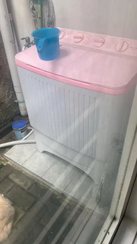 Mesin cuci polytron 2 tabung