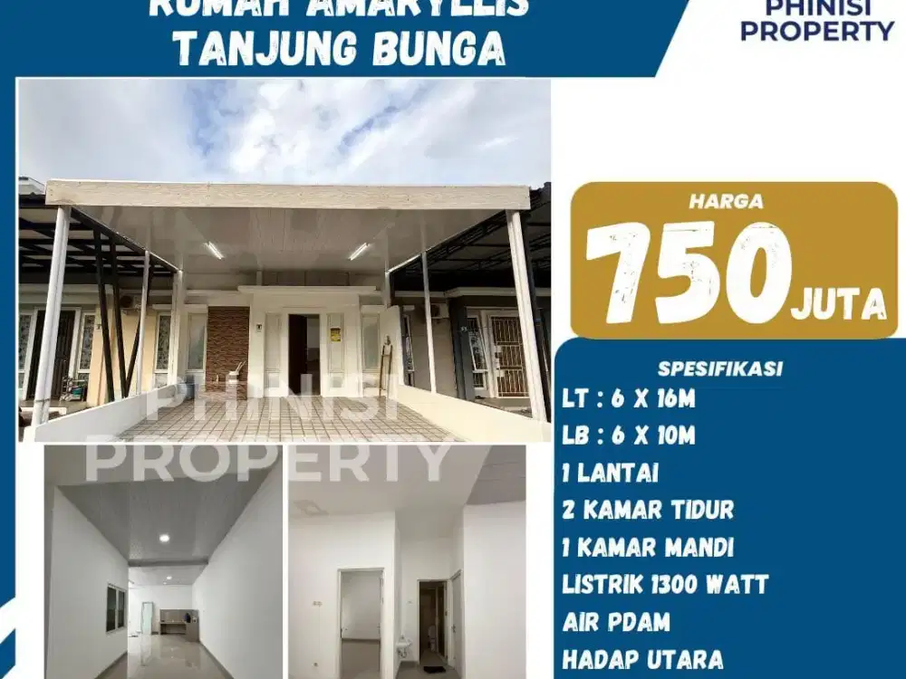 DIJUAL Rumah Sudah Renovasi di Amaryllis Tanjung Bunga
