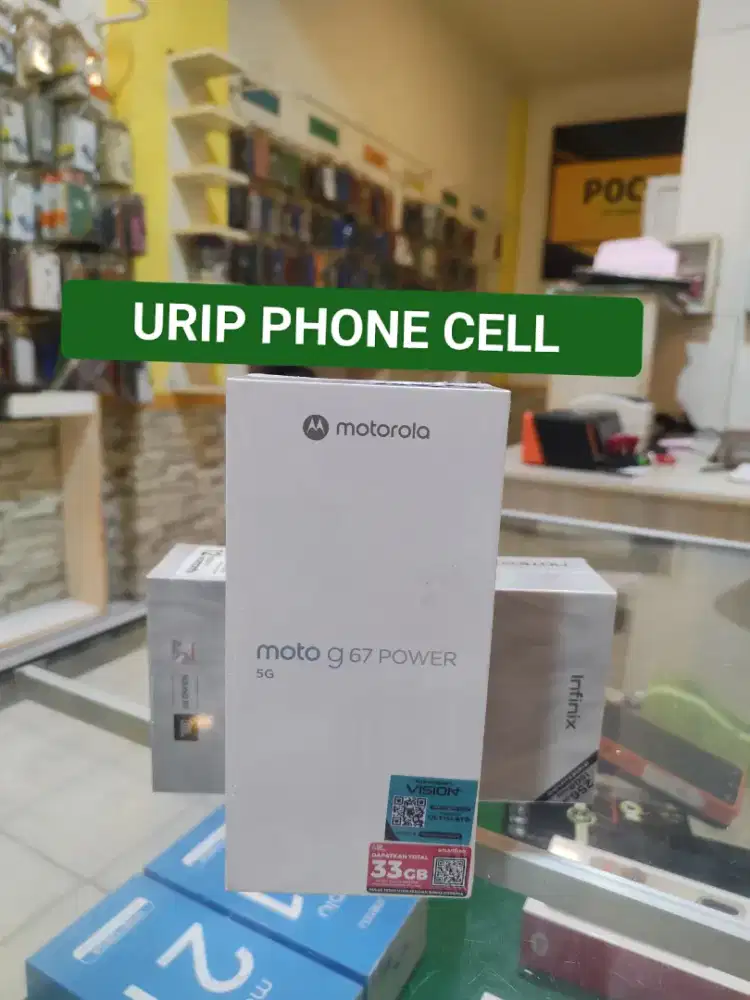 Motorola G67 power 8/256 Promo+bonus cash & credit garansi Resmi
