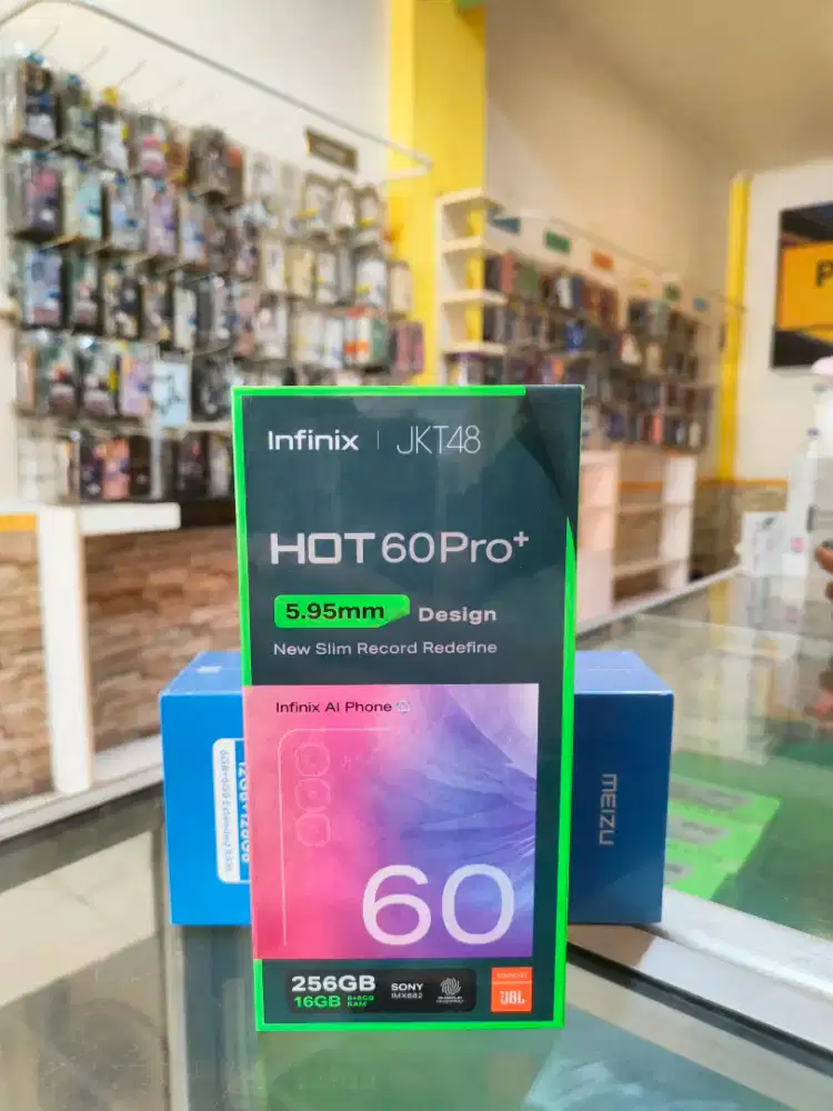 INFINIX HOT 60 PRO+ 8/128 promo+bonus cash & credit garansi Resmi