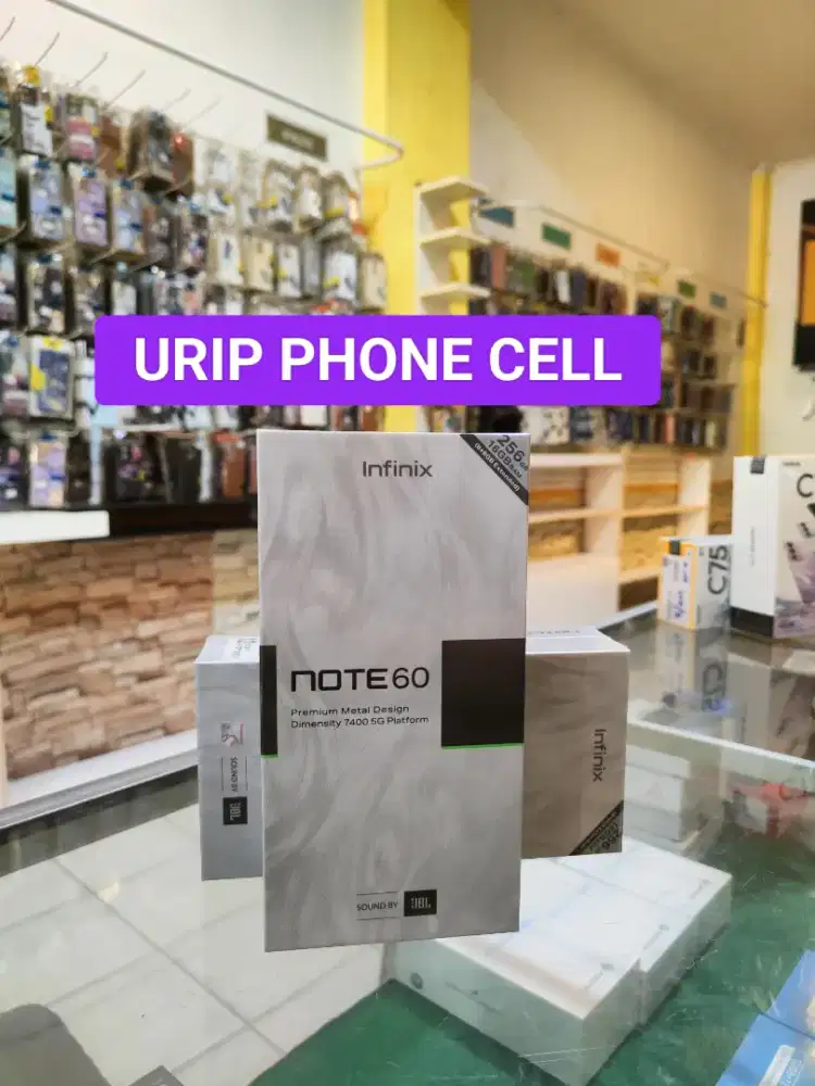 INFINIX NOTE 60 8/256 promo+bonus cash & credit Garansi Resmi