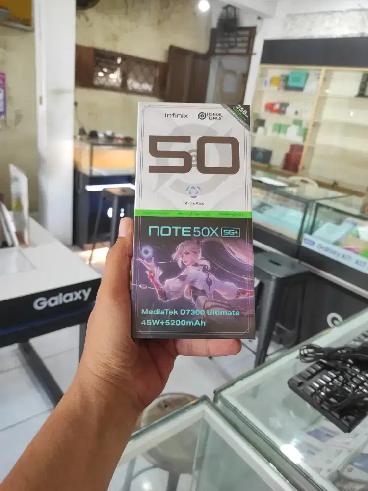 [ Fast respon WA ] Infinix Note 50x 5G 8+8/256 Garansi resmi 1thn