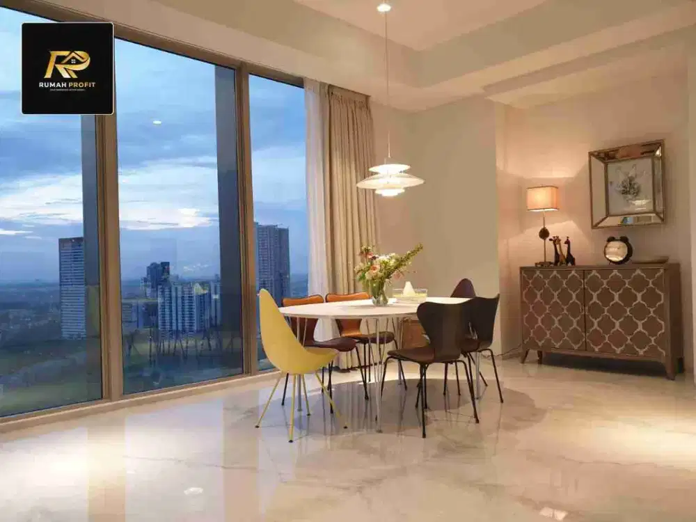 Apartement Saumata, 3 BR, lantai 26, interior impor..pinang, Kota Tangerang..