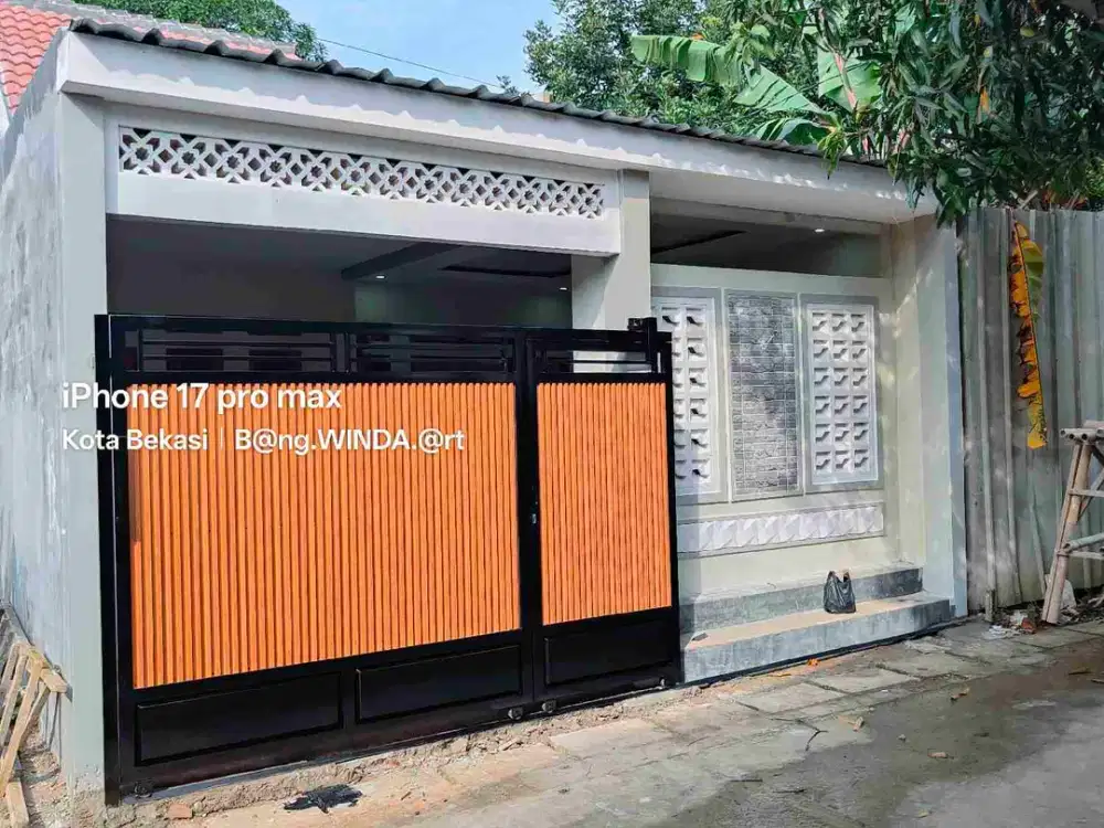 RUMAH KAMPUNG MINIMALIS MEWAH MURAH DI MUSTIKA JAYA BEKASI KOTA