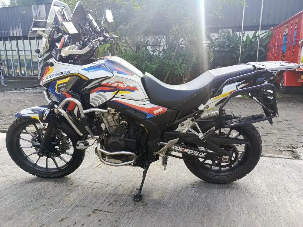 Honda CB500x Hitam tahun 2019. Full options Ganteng siap Touring
