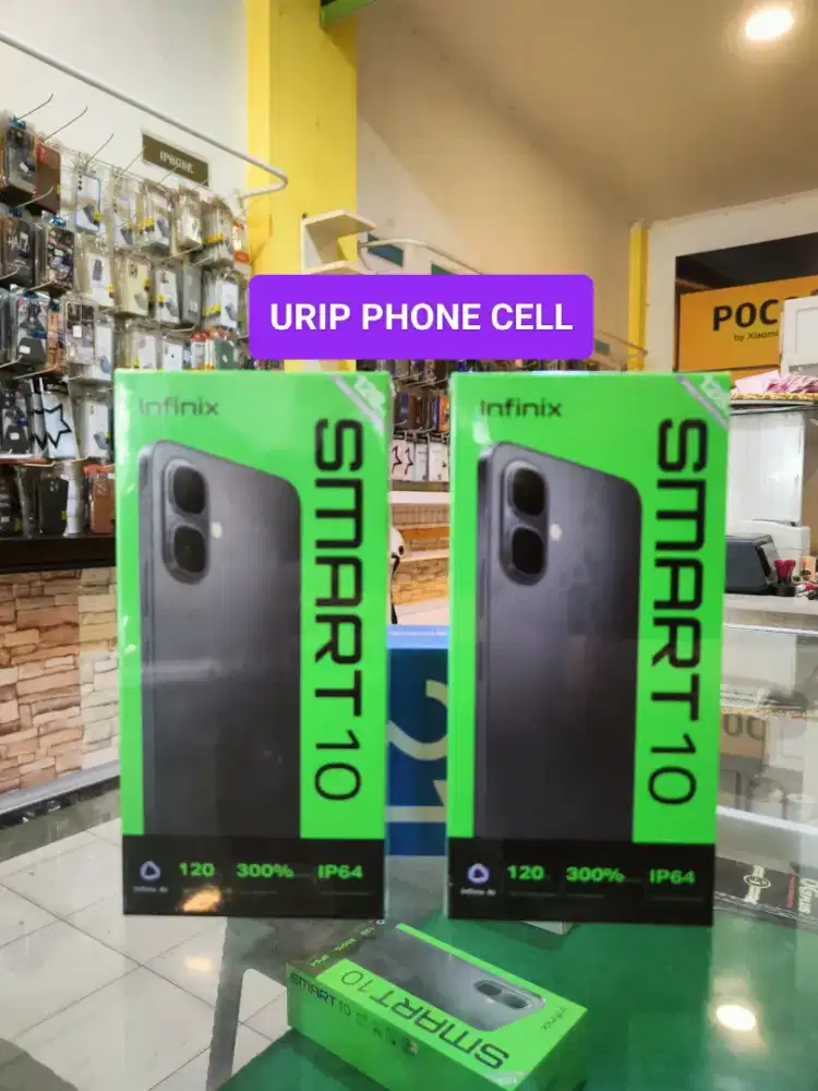 INFINIX SMART 10 4/128 promo+bonus cash & credit garansi Resmj