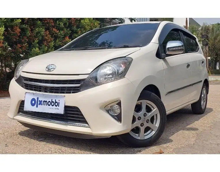 TDP 5,JT, TERMURAH Toyota Agya 1.0 G Bensin-AT Putih 2014