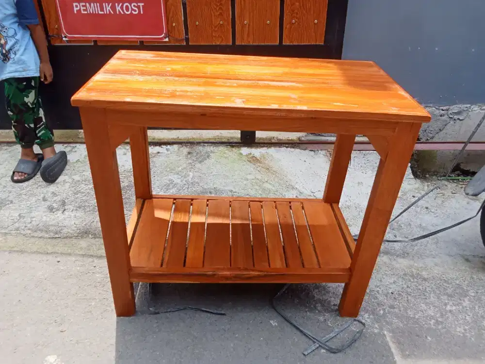 meja serbaguna kayu