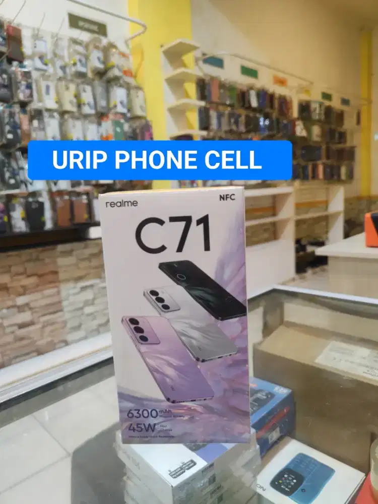 REALME C71 4/128 Promo+bonus cash & Credit garansi Resmi