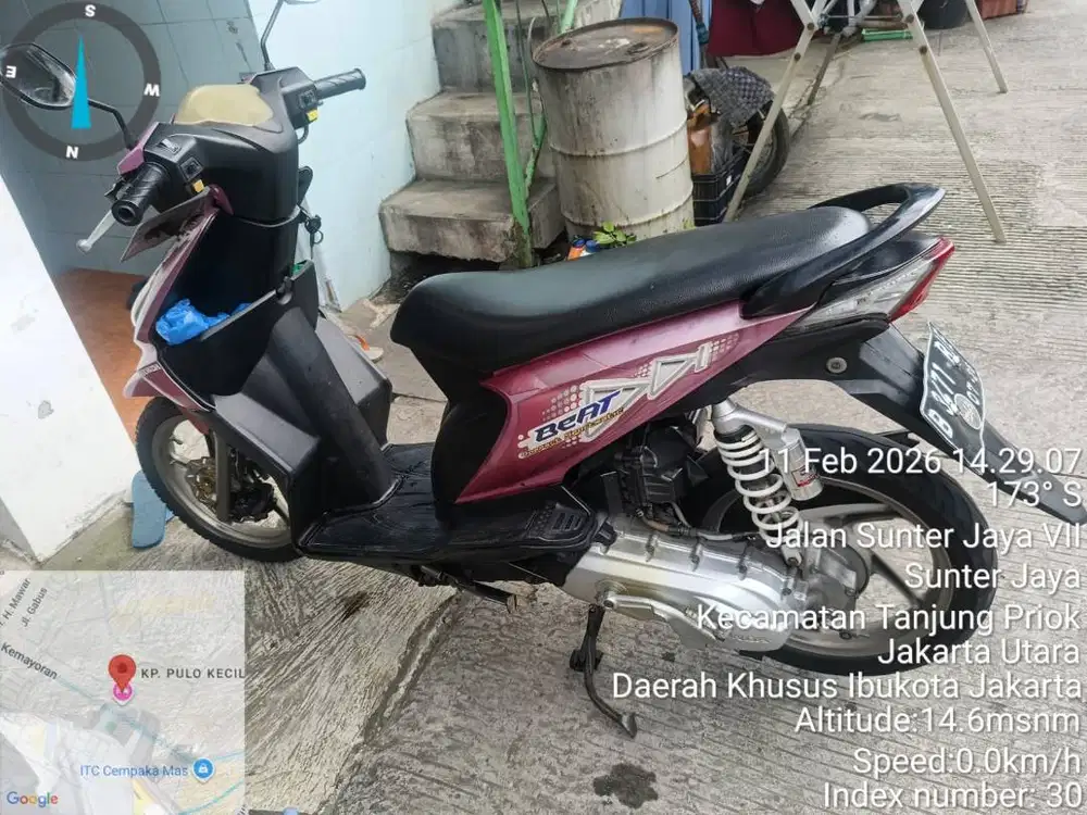 Honda beat karbu 2011