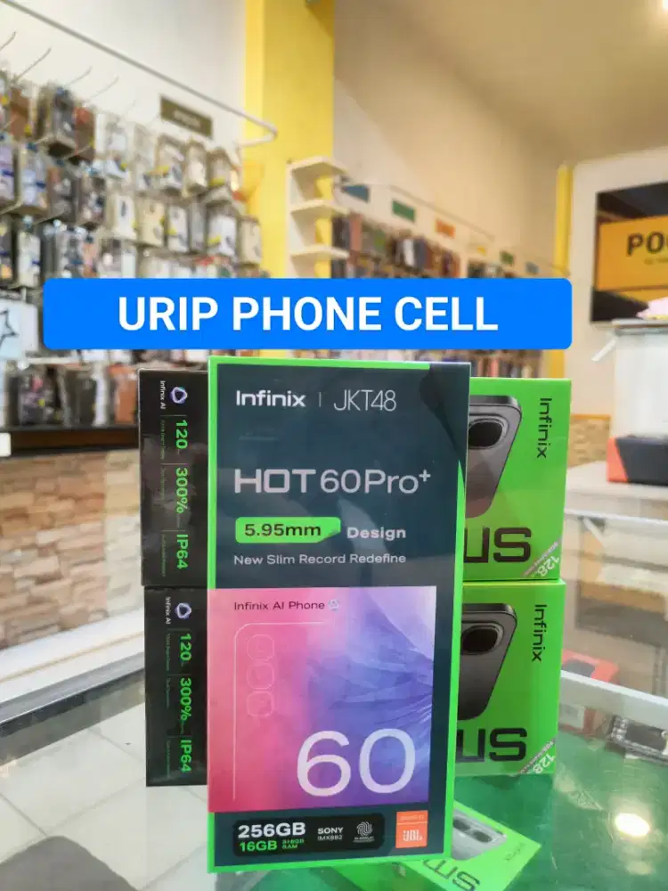 INFINIX HOT 60 PRO+ 8/128 promo+bonus cash & credit garansi Resmi