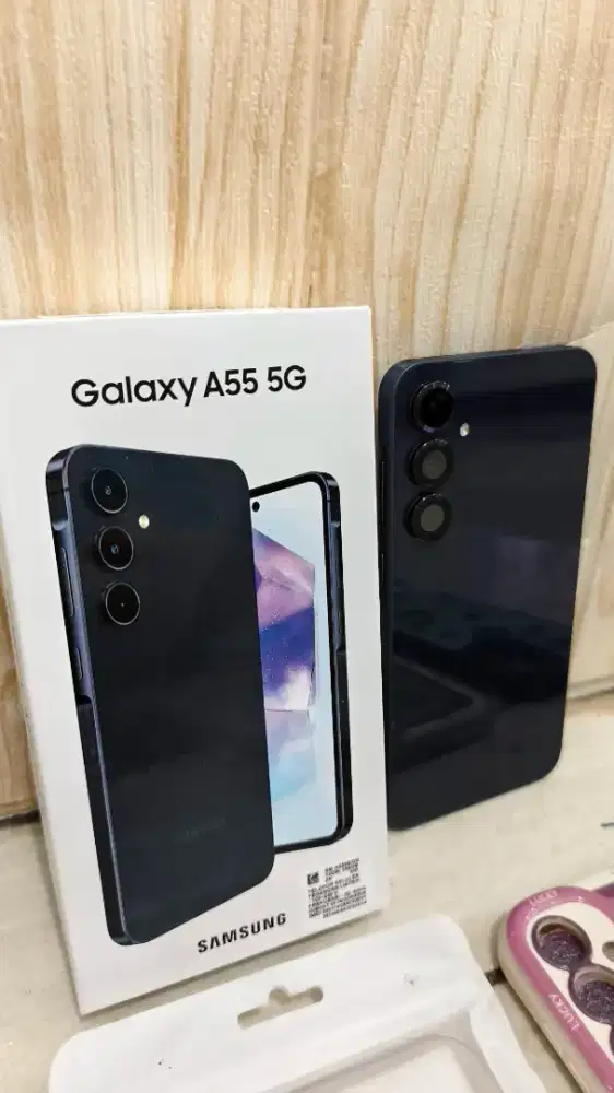 SAMSUNG GALAXY A55 5G 12/256GB SECOND (LIKE NEW)-Ex PEMAKAIAN CEWEK