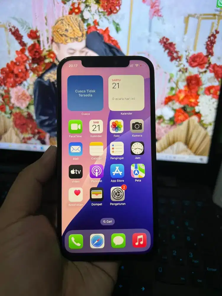 Iphone 12 128 inter dual sim fullset