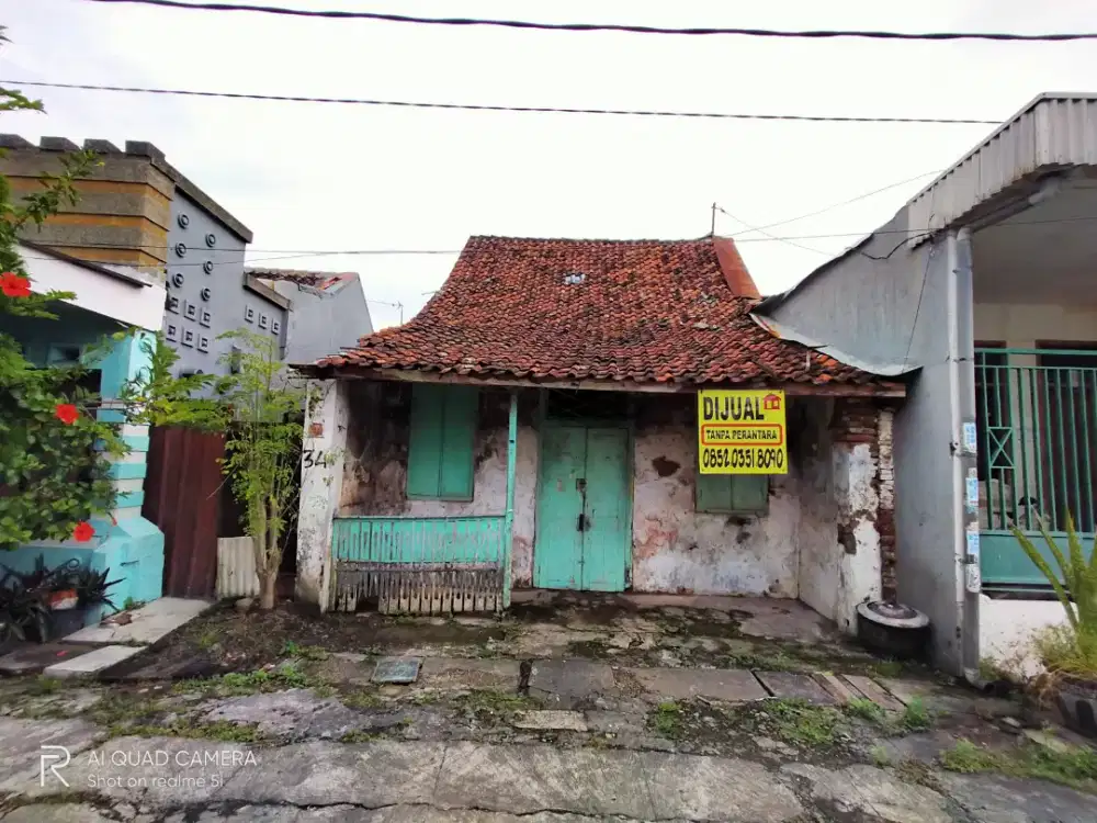 Dijual Tanah Bonus (Rumah Gratis) di Tengah Kota Surabaya