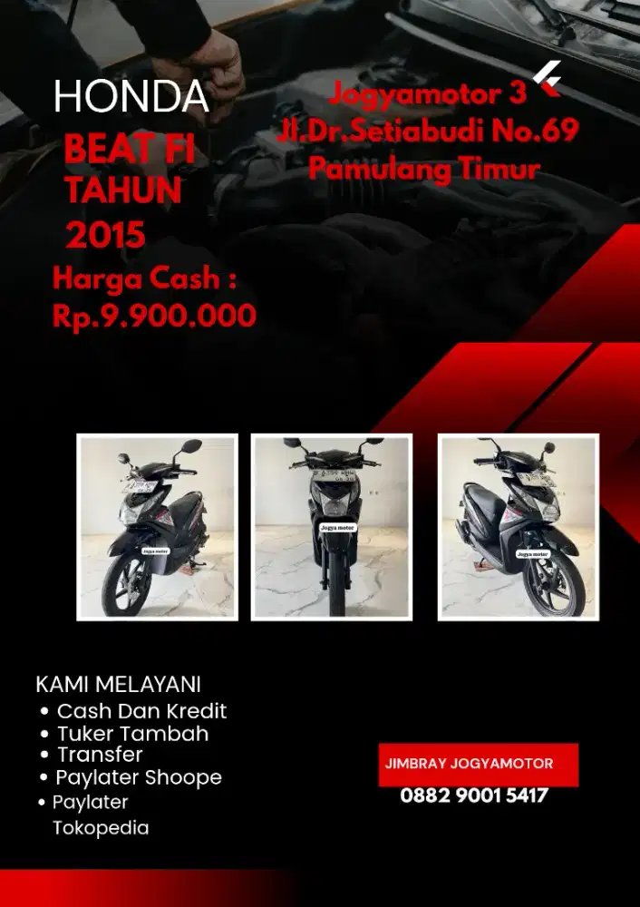 A - Honda Beat fi Tahun 2015
