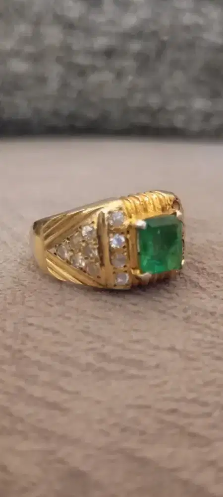 Zamrud Russia Ring Perak