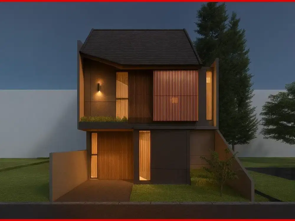 Dekat Gerbang Tol ITERA Rumah 2 Lantai Lampung Jl. Pulau Lingga Sukarame