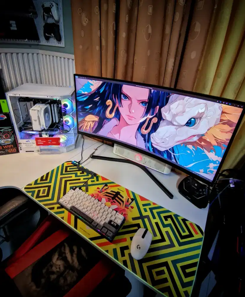 pc gaming murah ryzen 7600x / ram ddr5 32gb / rtx 4060 / nvme + bonus