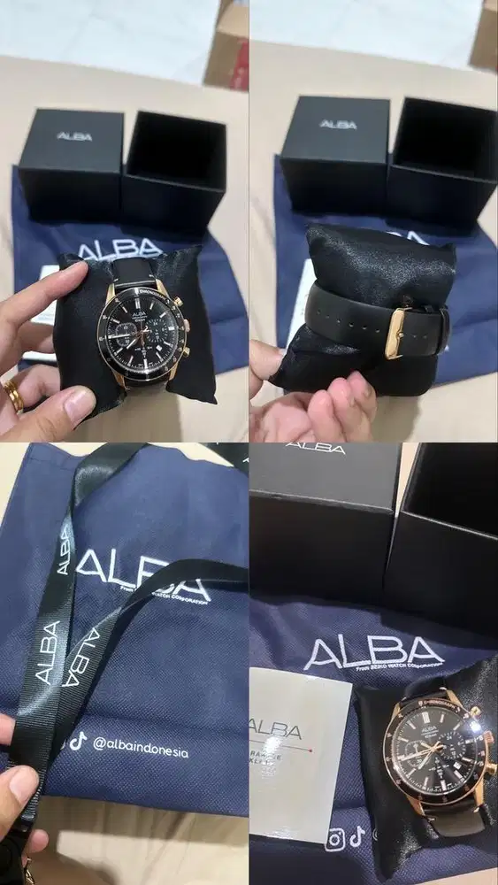 Jam tangan cowo brand alba