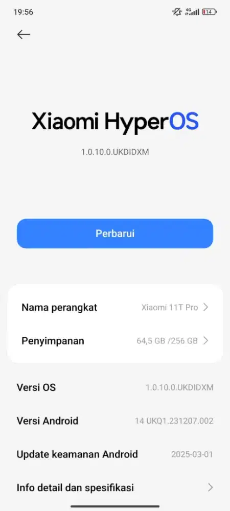 Mi 11t pro 12/256GB