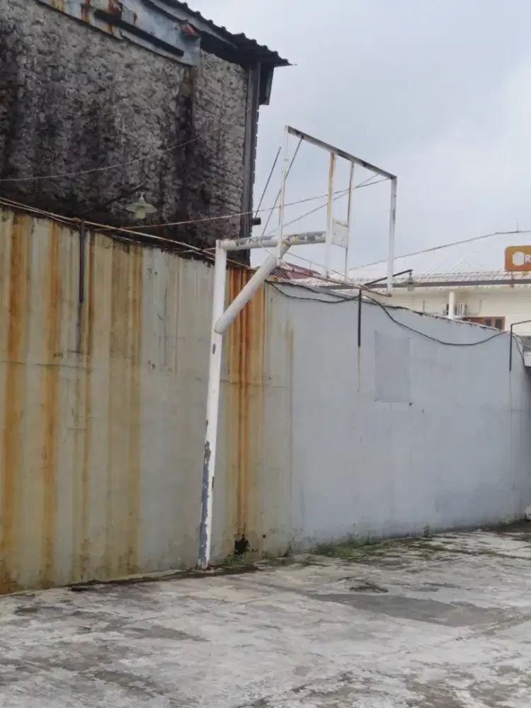 Dijual sepasang tiang basket tinggi 3 meter