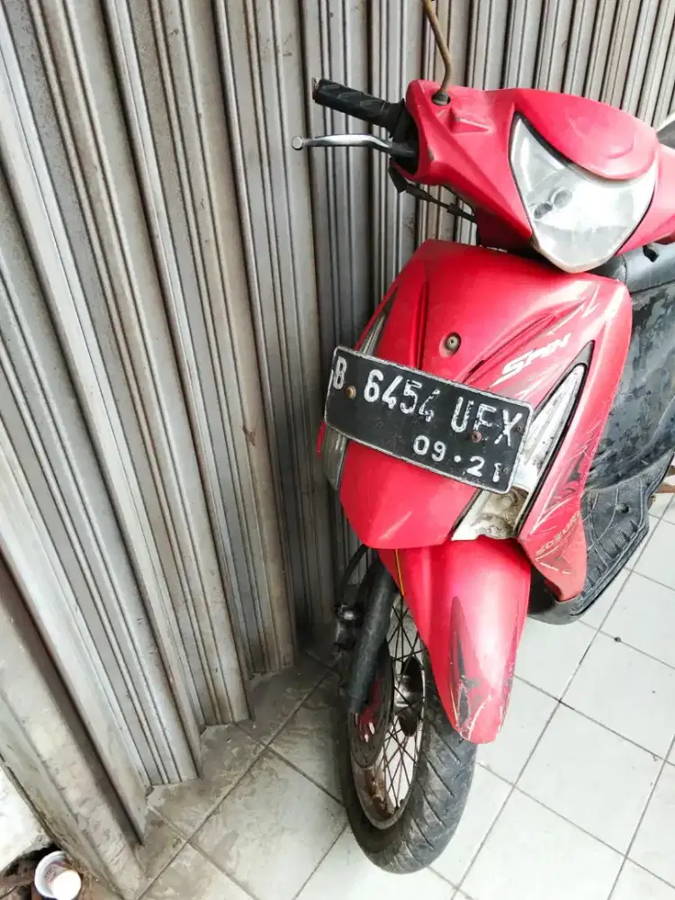 Ju Bu spin 2006 surat komplit pajak mati motor mati total jual 1,6jt