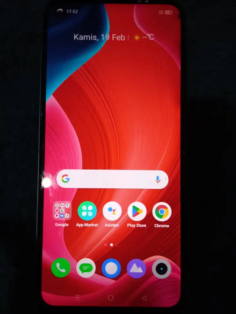 Realme c17 6/256gb tinggal pake komplit