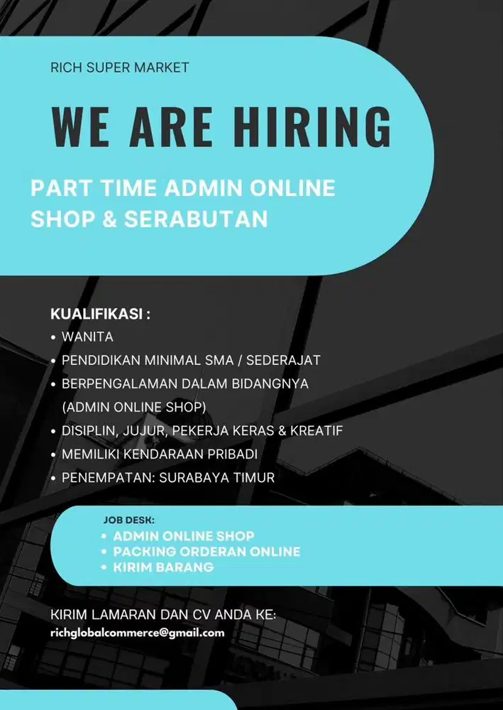 DICARI ADMIN ONLINE SHOP