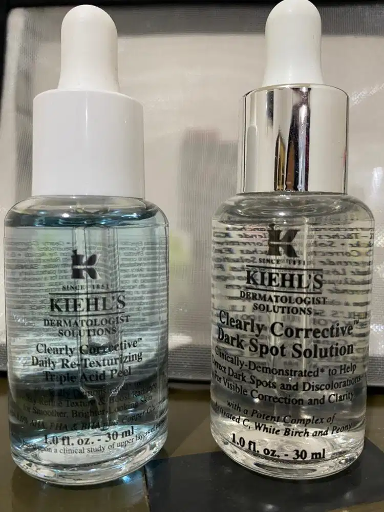 Kiehl's Clearly Corrective Daily dan Clearly Dark Spot