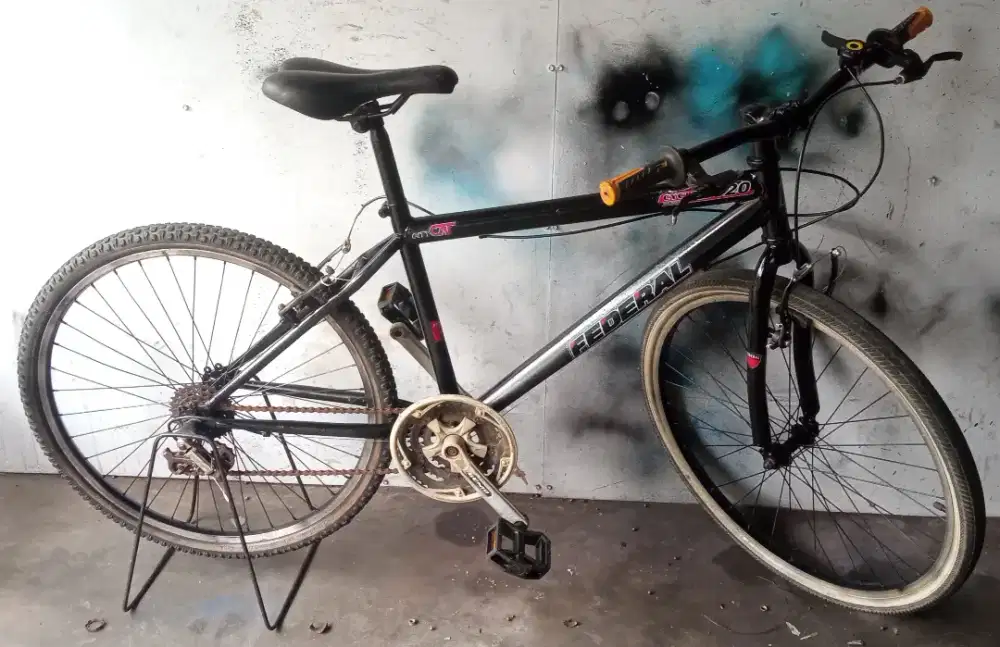 Sepeda mtb lawas 26in gigi lancar