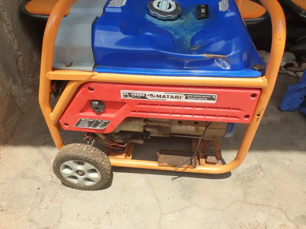 Genset 3300 watt, langsung pakai