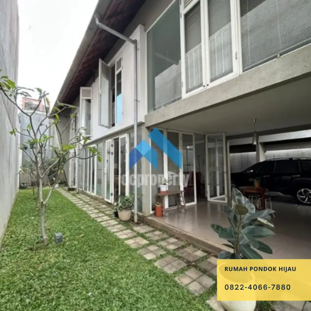 Rumah open space sirkulasi bagus di pondok hijau bandung