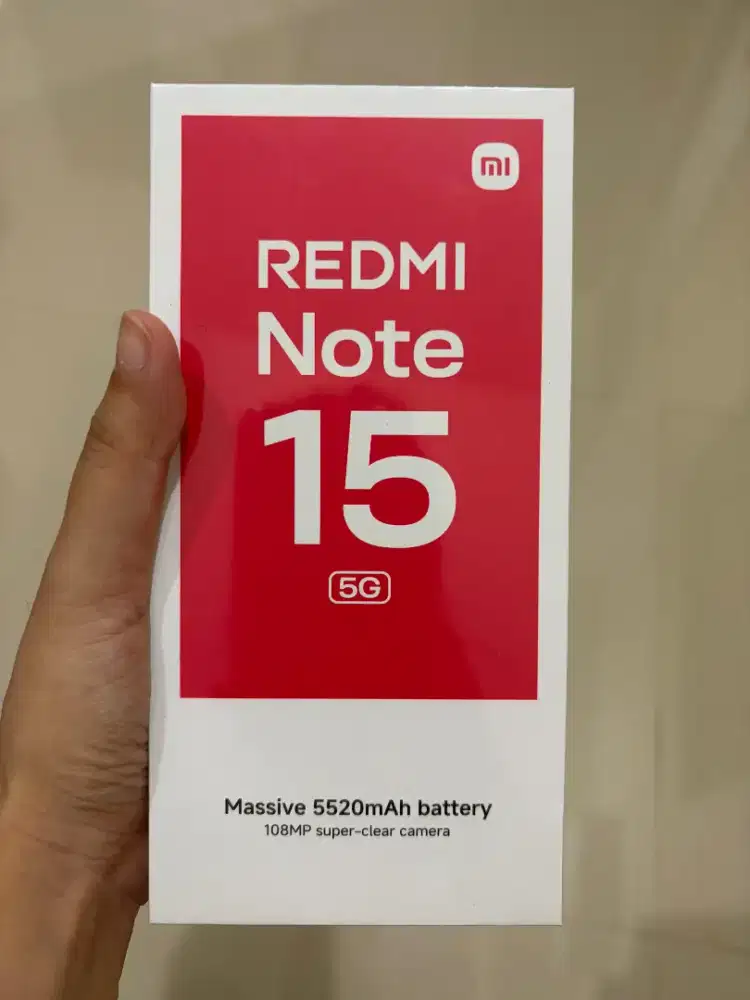 Redmi Note 15 5g